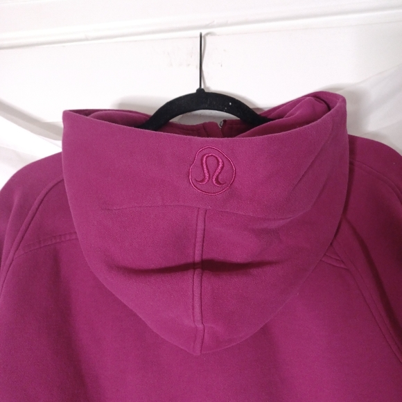 Lululemon Scuba Oversized Half Zip Hoodie Magenta Purple - Picture 3 of 7